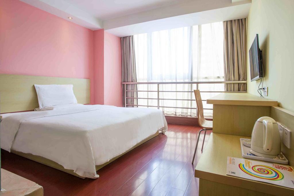 7Days Inn Guangzhou Tianhe Tangxia Junjing Huayuan الغرفة الصورة